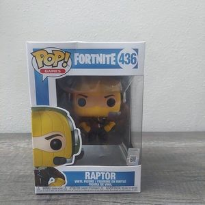 Funko Pop Games Fortnite Raptor  Series 1 Vinyl Figure #436 New in Box